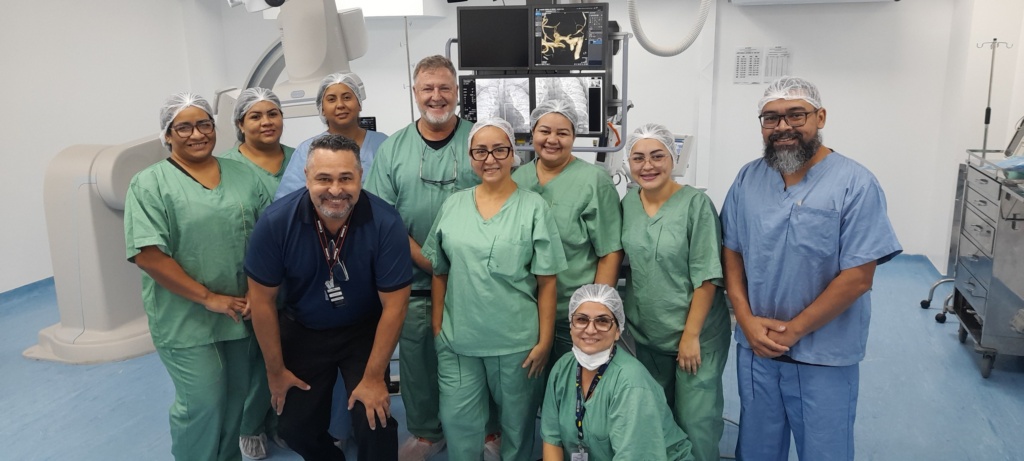 EQUIPE DO HOSPITAL DO CORAÇÃO FRANCISCA MENDES - MANAUS AM