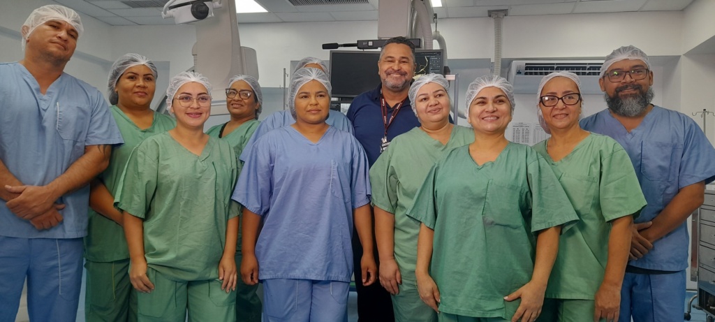 EQUIPE DO HOSPITAL DO CORAÇÃO FRANCISCA MENDES - MANAUS AM